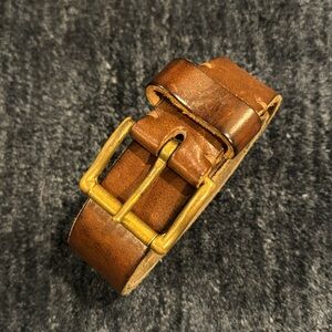 Billy Reid Leather Belt Size 32